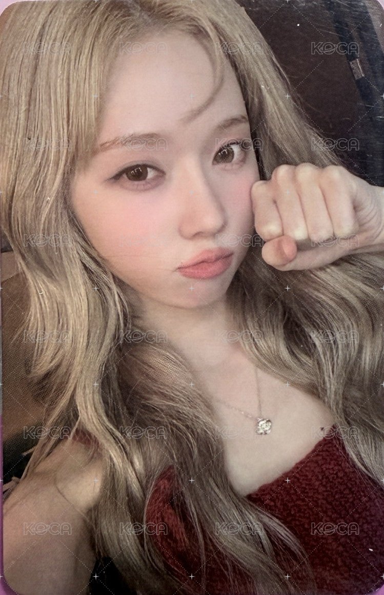 正規一 iMe 簽售卡 香港簽售冬 正面