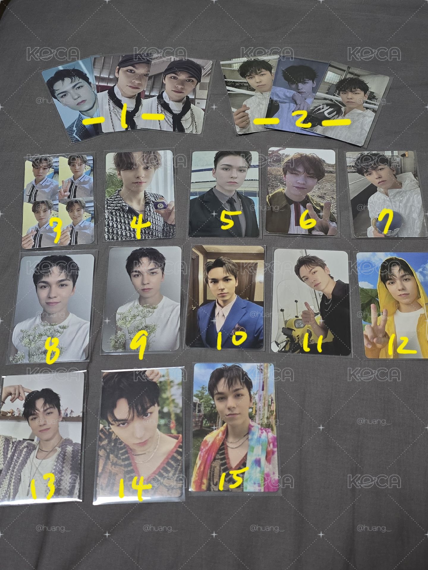 🩷💛Vernon 小卡