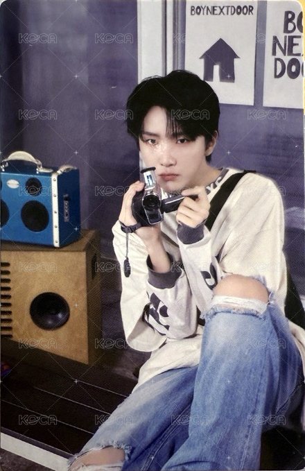 Knock On 巡迴 隨機卡 仁川巡迴 6 ver.3 正面