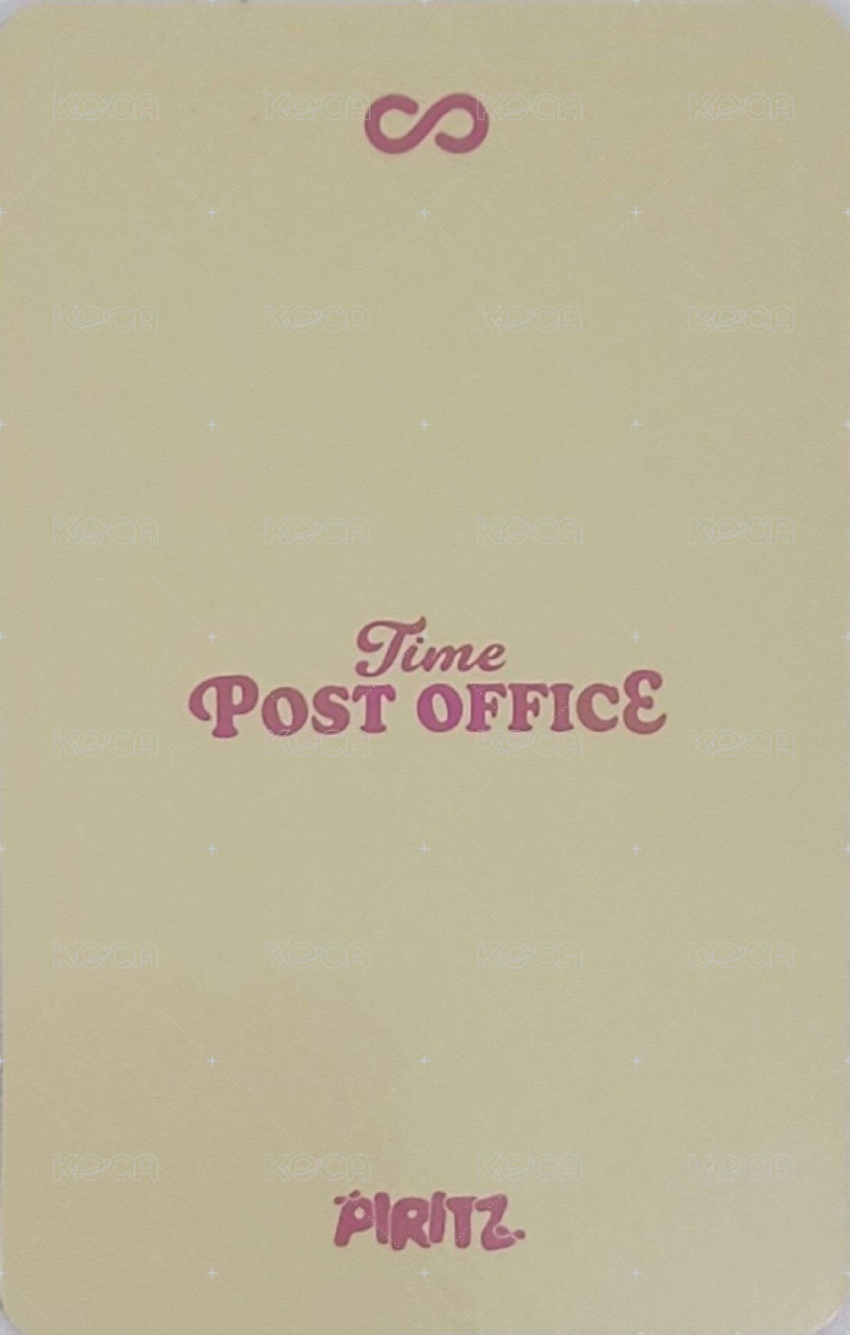 25 PIRITZ 隨機卡  背面