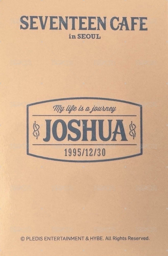 23‘CAFE in SEOUL   入場卡 / 場限卡 甜品卡 背面