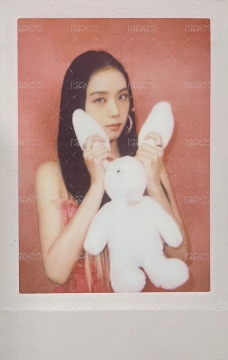 BORN PINK 專輯卡 Pink ver.Pola B ver. 正面