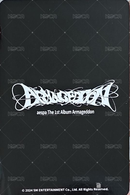 正規一 周邊卡 筆記本柚 背面