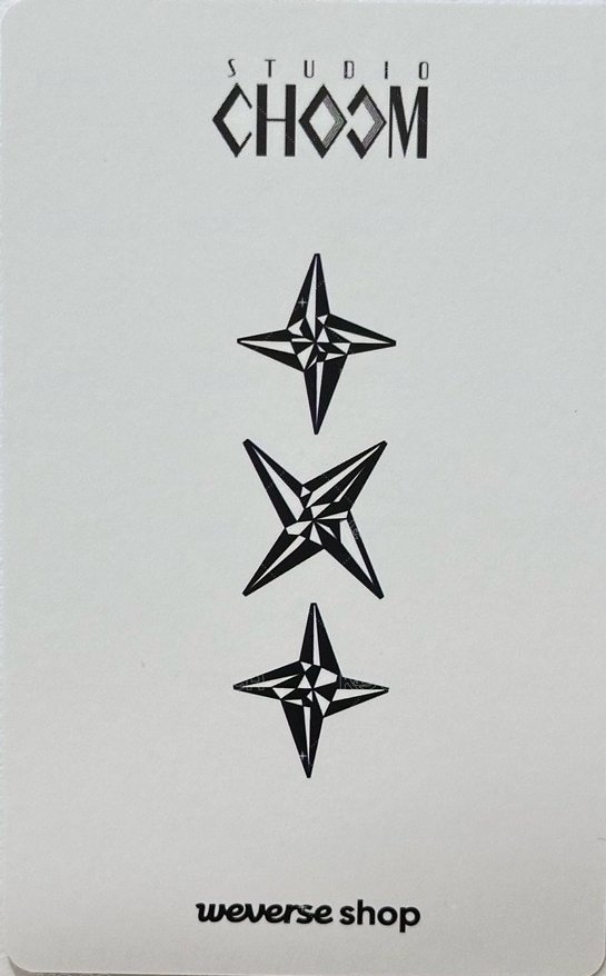 迷七 wvs PB版 特典卡 studio choom 背面