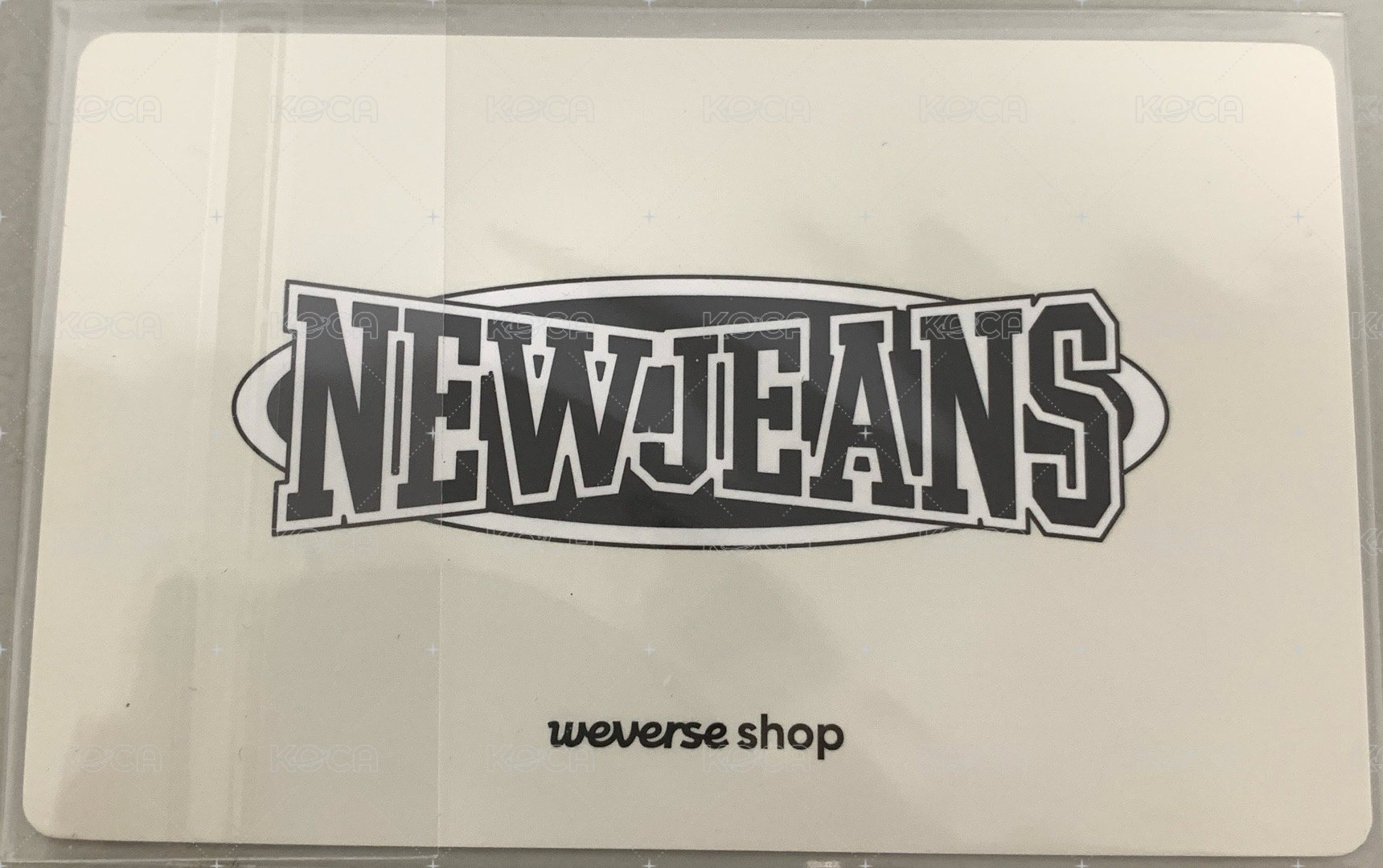 How Sweet wvs 特典卡 NewJeans hanni  特典 背面