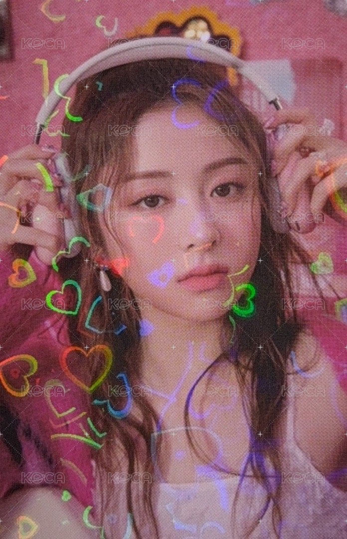 FEARLESS JP 日咖 特典卡 愛心閃允 正面