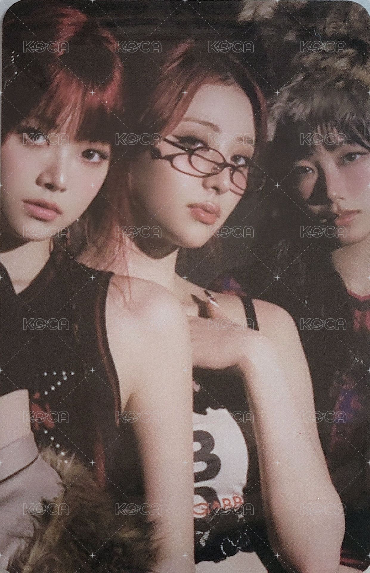 CRAZY 專輯卡 電子專固配 正面