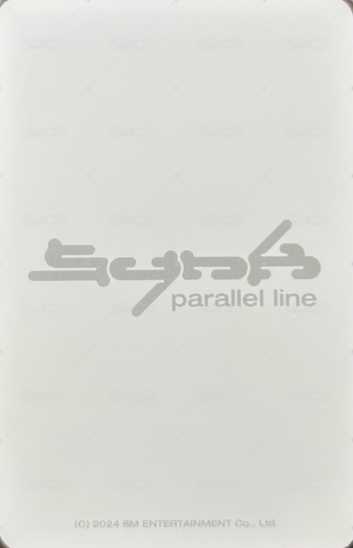 二巡 隨機卡 首爾場週寧 背面