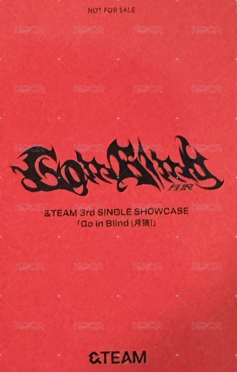 月狼 抽選卡 SHOWCASE 背面