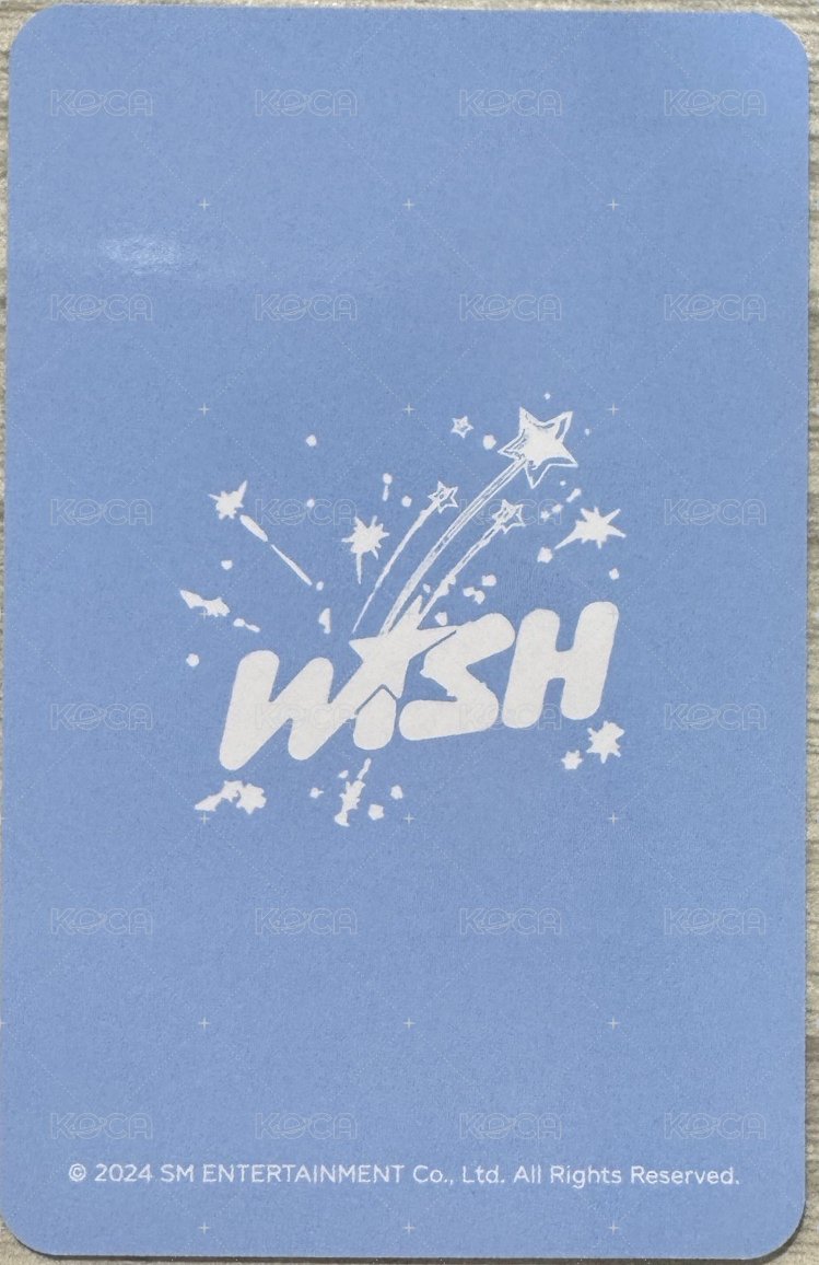 WISH STATION 快閃 周邊卡 捕夢網卡 背面