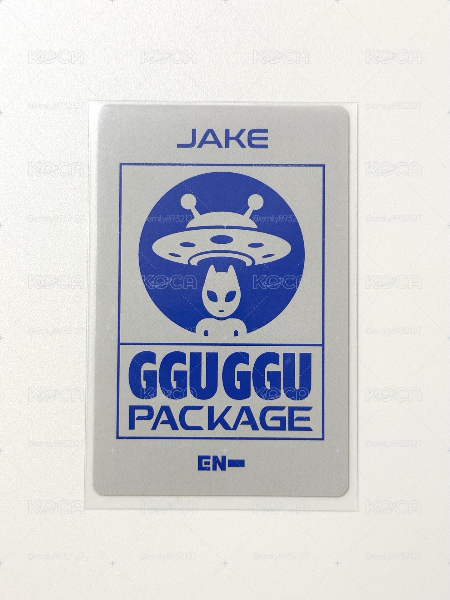 ENHYPEN JAKE 沈載倫 咕咕盒 周邊卡