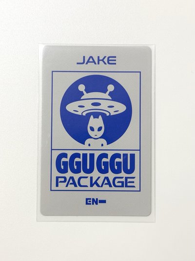 ENHYPEN JAKE 沈載倫 咕咕盒 周邊卡