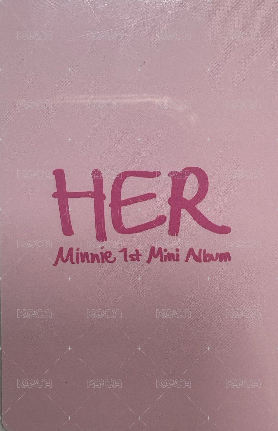 HER 專輯卡  背面