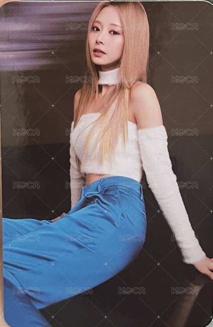 READY TO BE target 特典卡  正面