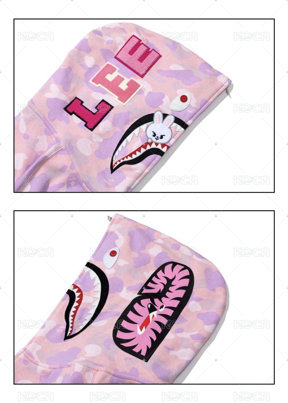 SHARK FULL ZIP HOODIE