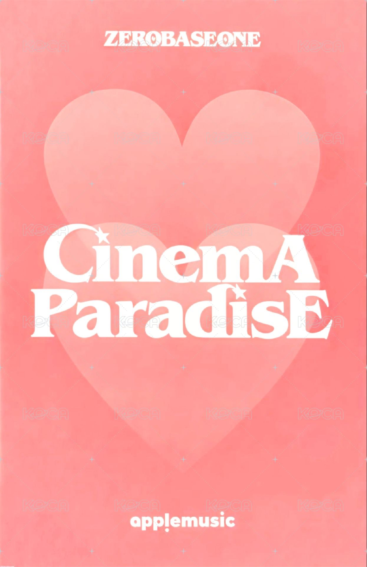 迷四 am 7.0 特典卡 臉頰比心 ver. 背面