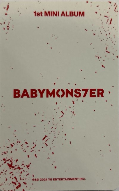 Babymonster SHEESH專卡 專卡賢