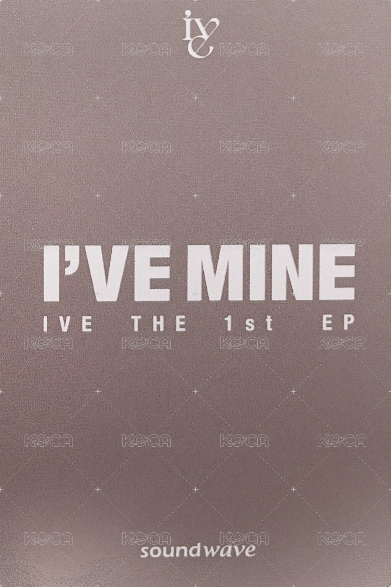 I'VE MINE sw 9.0 簽售卡 光州 背面