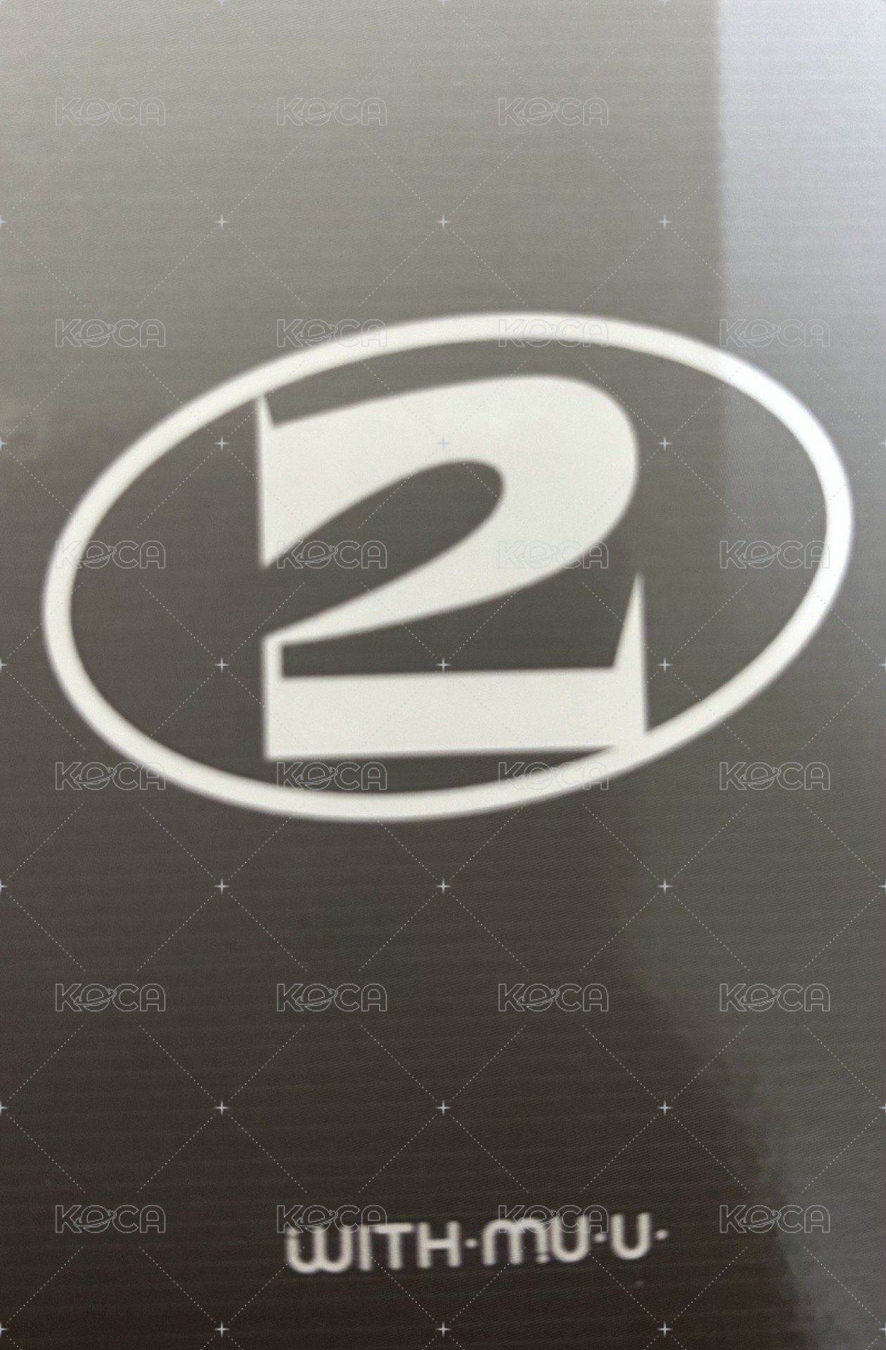 正規二 wm 2.0 特典卡  背面