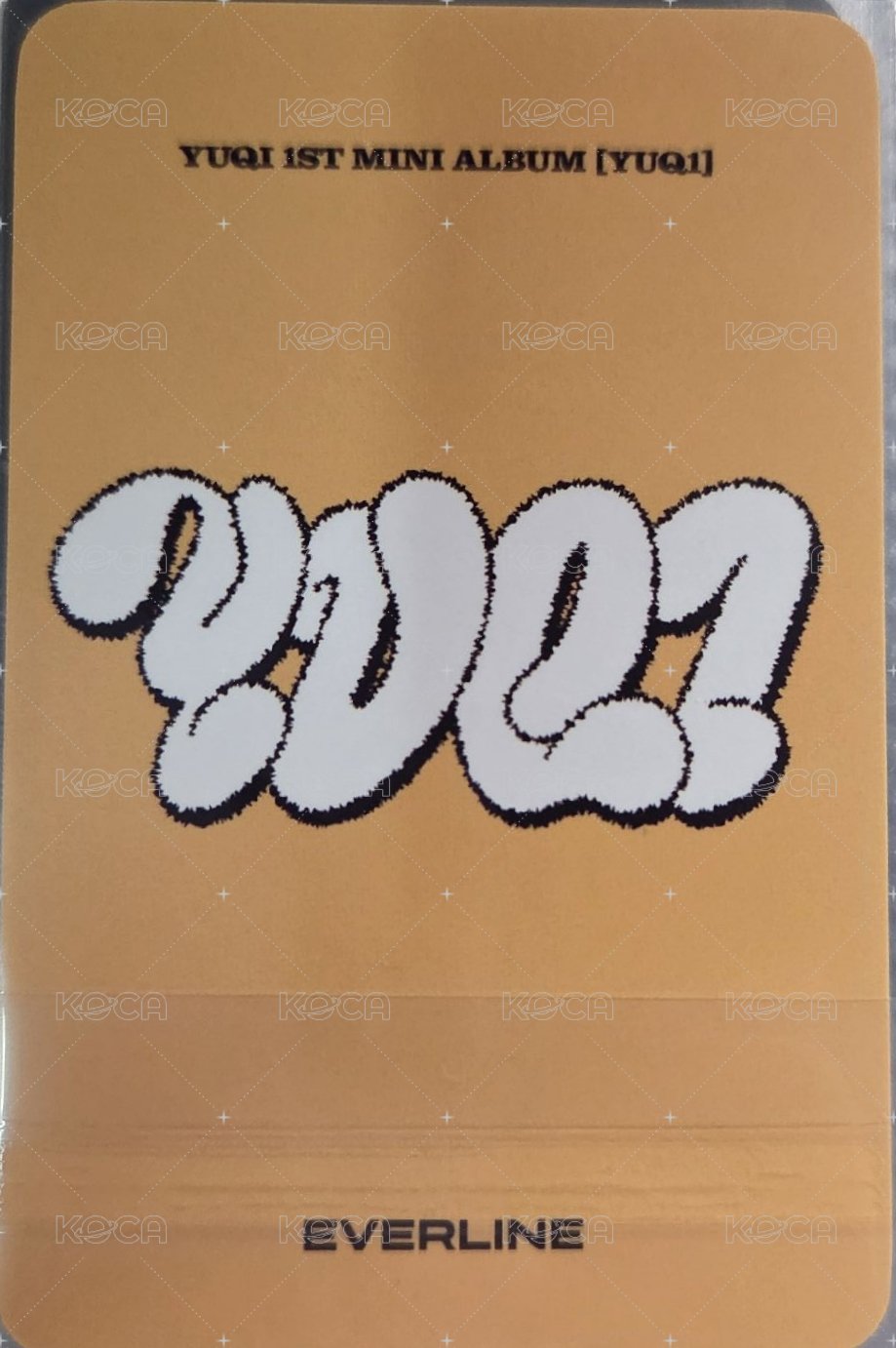 YUQ1 el 線上4.0 簽售卡 水蜜桃琦  背面