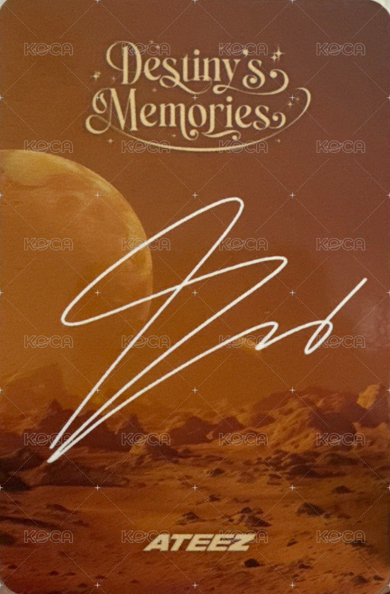 Destiny’s Memories 隨機卡  背面