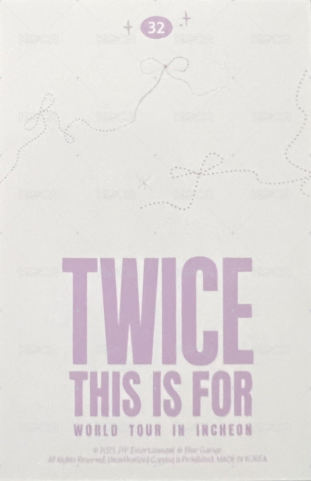 六巡 隨機卡 志效-韓-32 背面