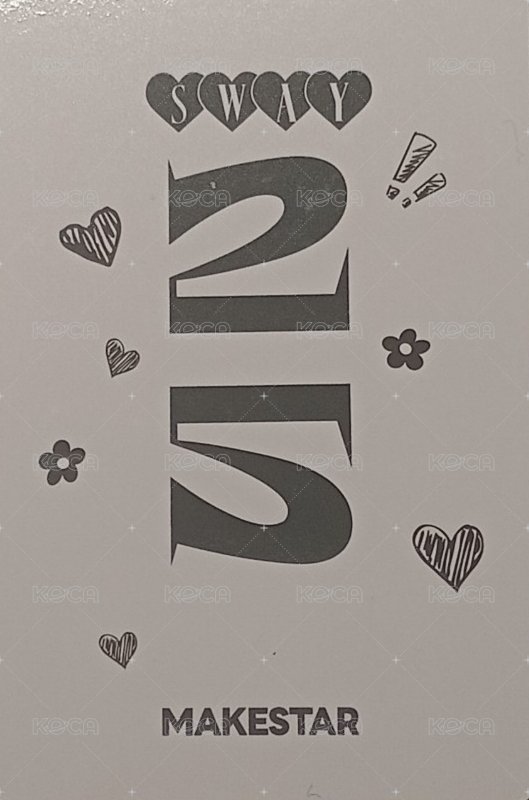 I SWAY ms 10.0 幸運卡  背面