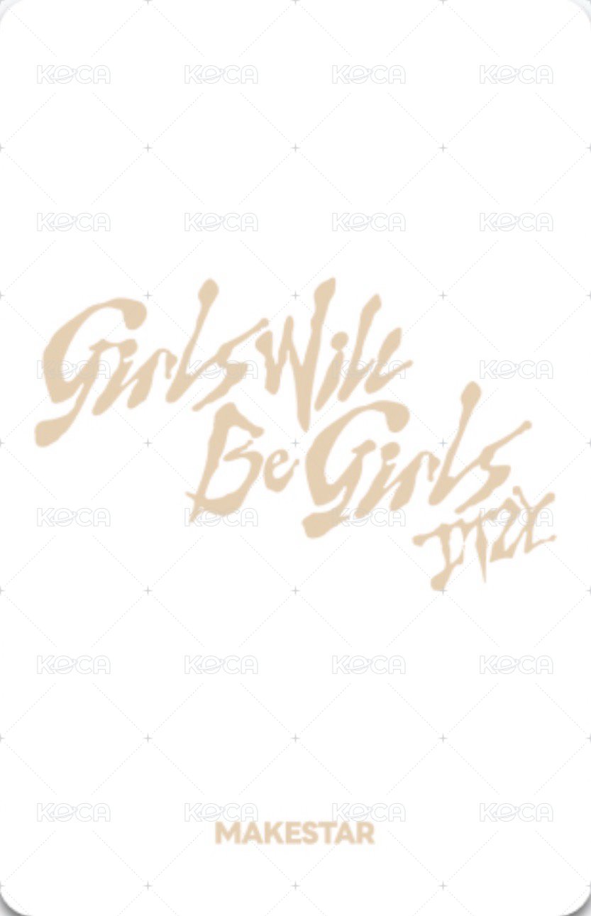 GWBG 迷十 ms 2.0 幸運卡 天使 背面