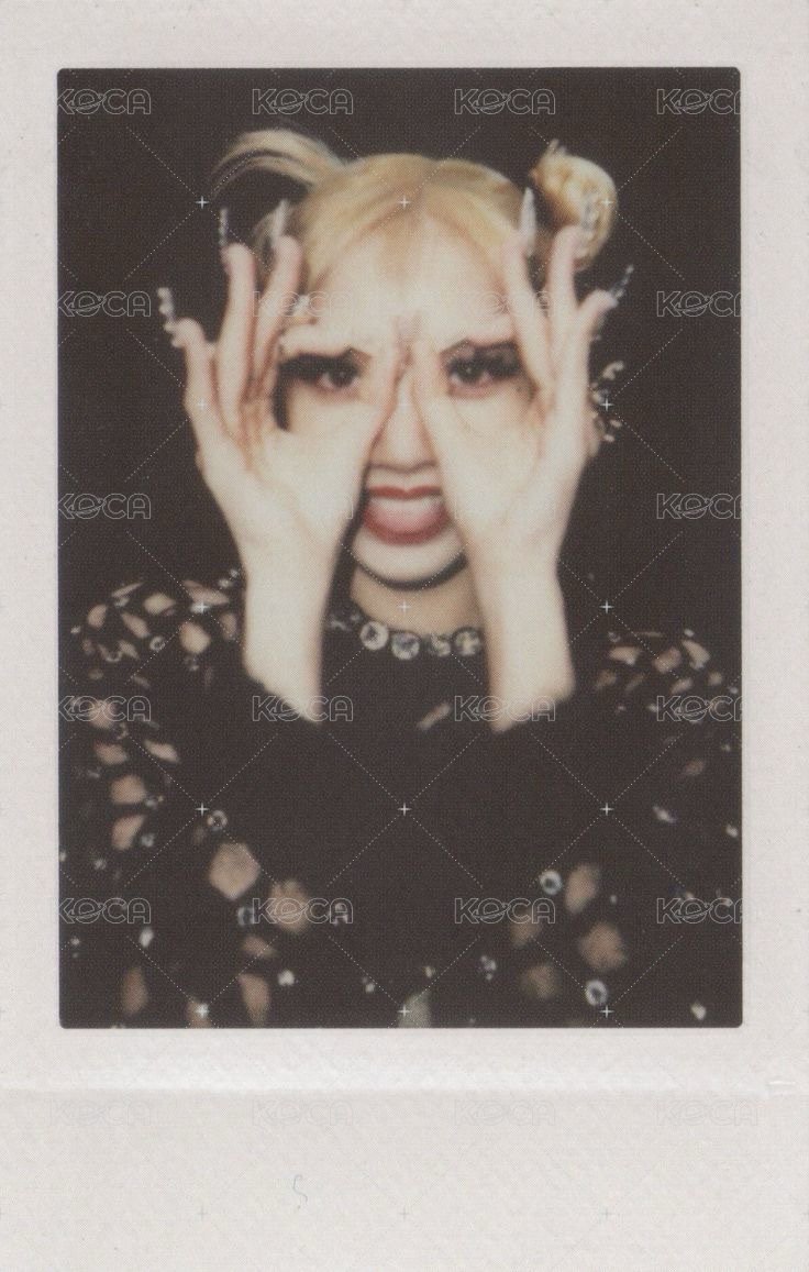 BORN PINK 專輯卡 Black ver.Pola A ver 正面