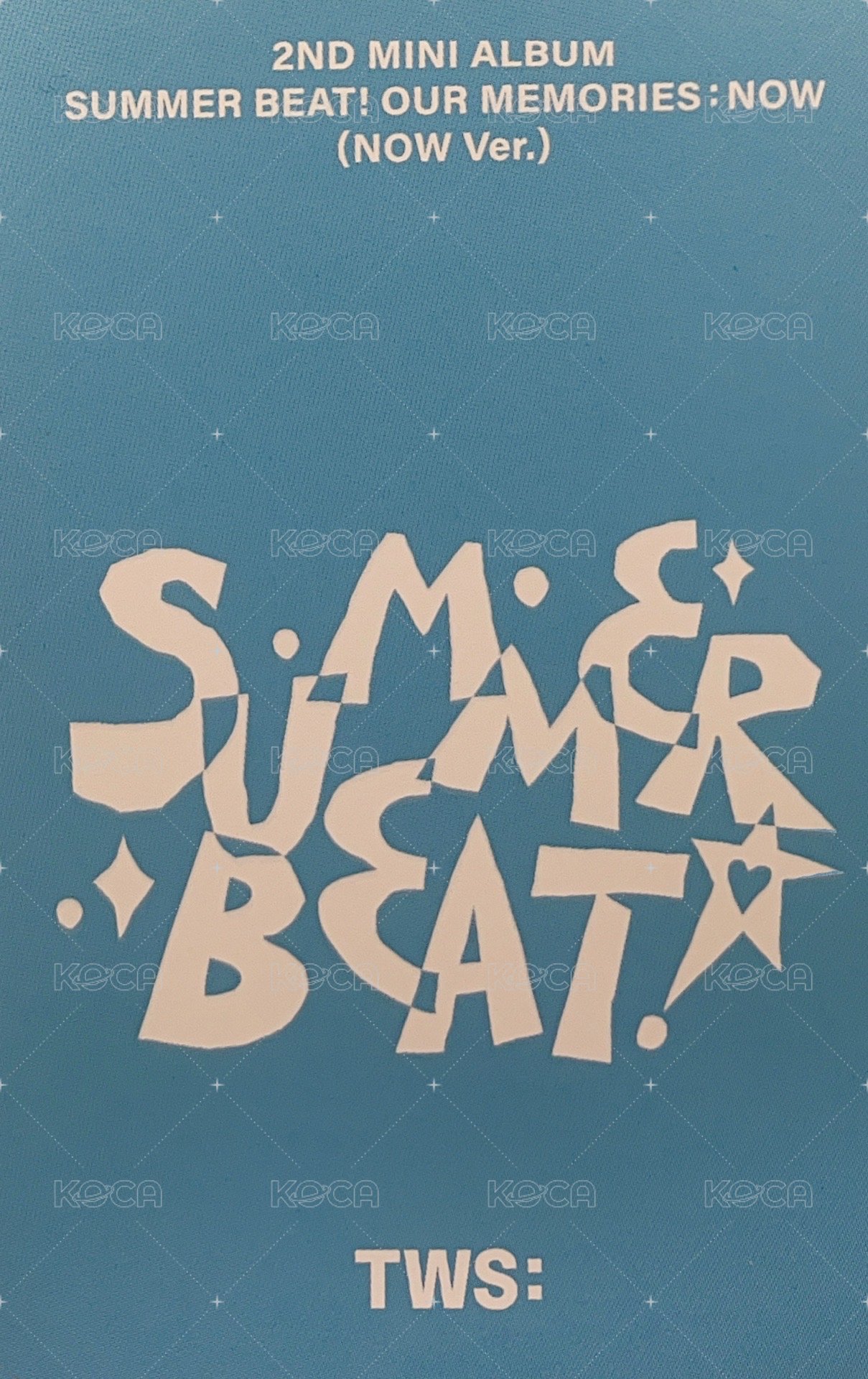 SUMMER BEAT! 專輯卡 NOW ver. 背面