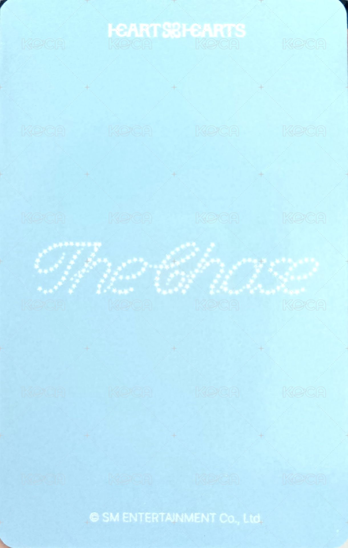 單一 el 簽售卡  背面