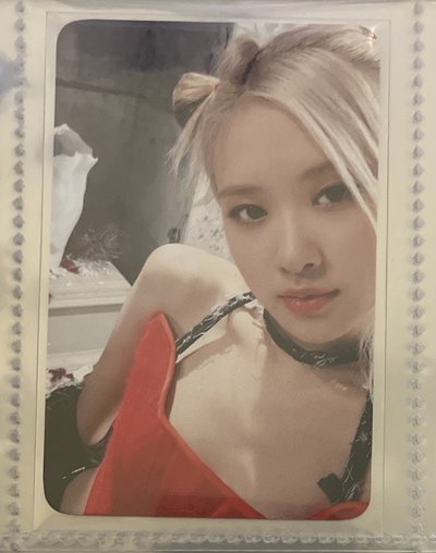 BLACKPINK BORN PINK Rosé 周邊卡 鐵盒小卡