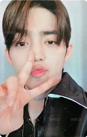 MINI9 yzy H 簽售卡  正面