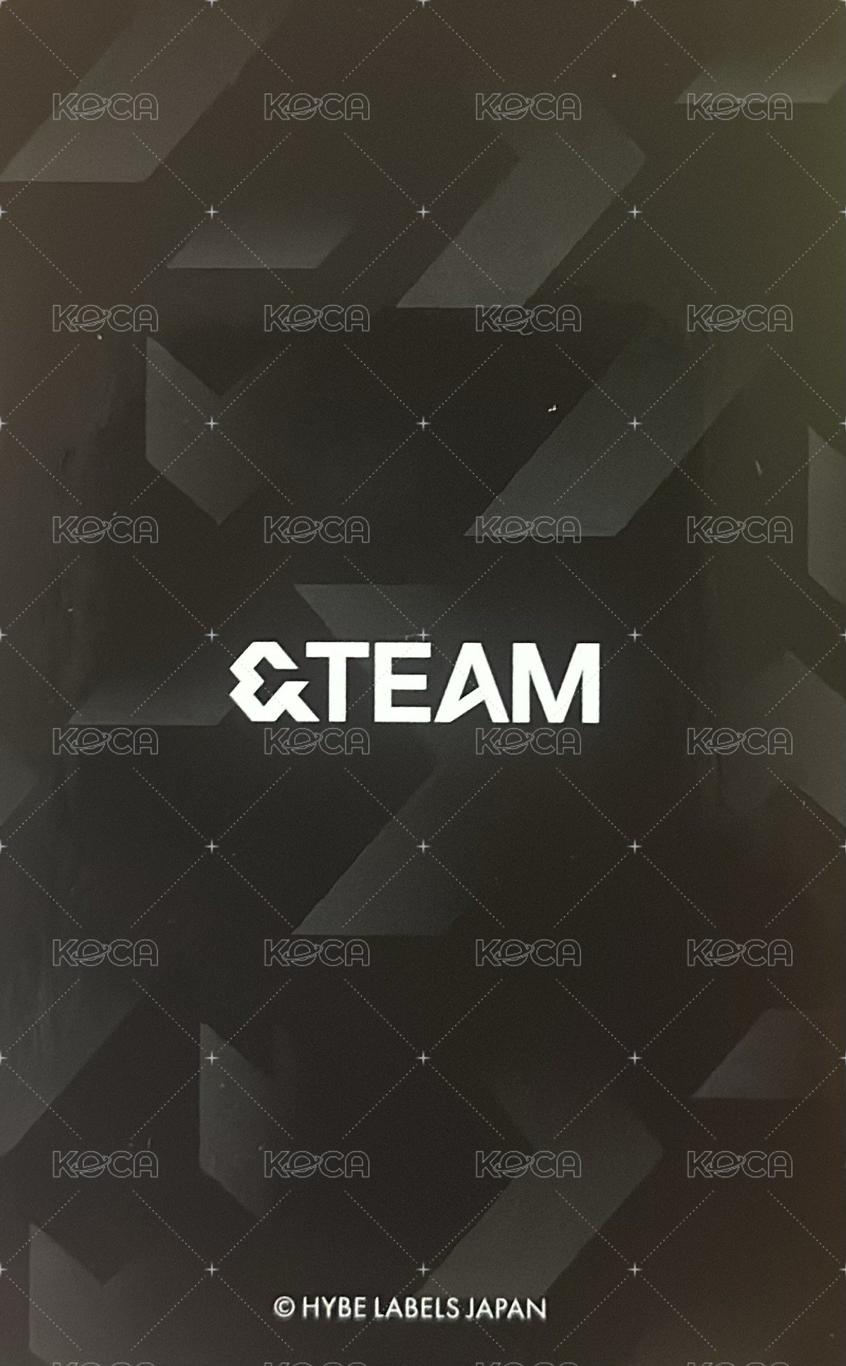 LOGO MERCH 周邊卡 卡冊卡 背面