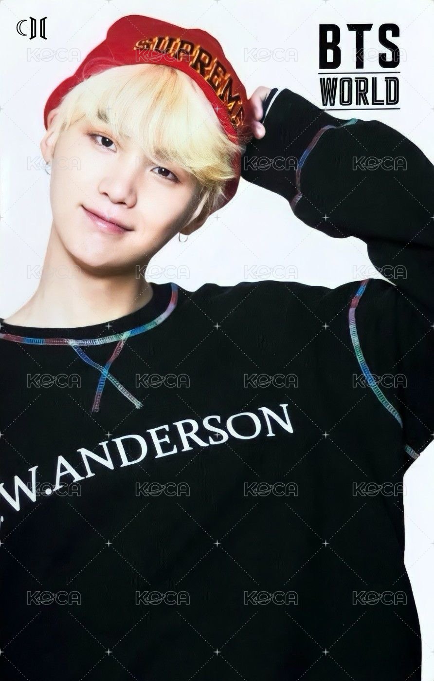 BTS World 專輯卡 雙面卡 隨機 背面