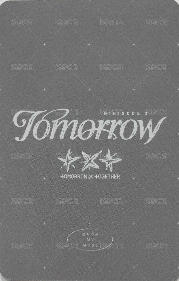 迷六 dmm 3.0 簽售卡  背面