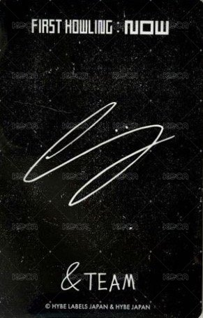 NOW 隨機卡  背面