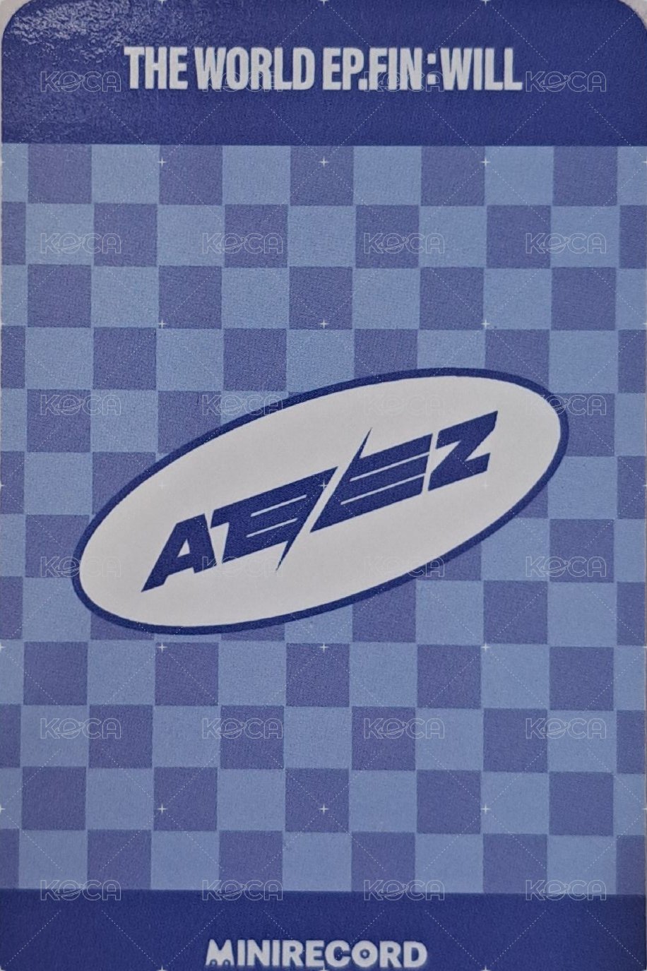 WILL MINIRECORD 3.0 幸運卡  背面