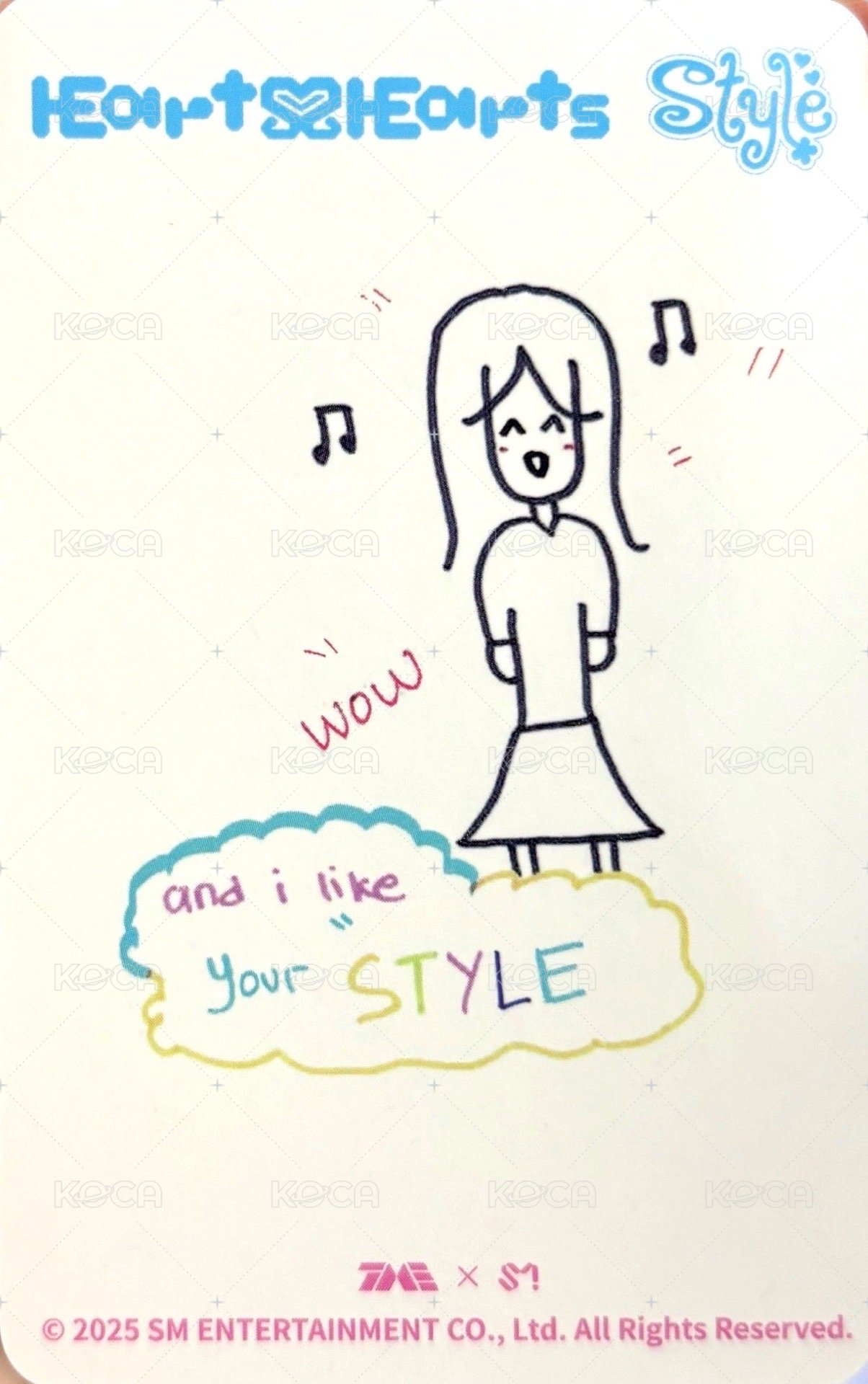 數單一 星光卡 四星 背面