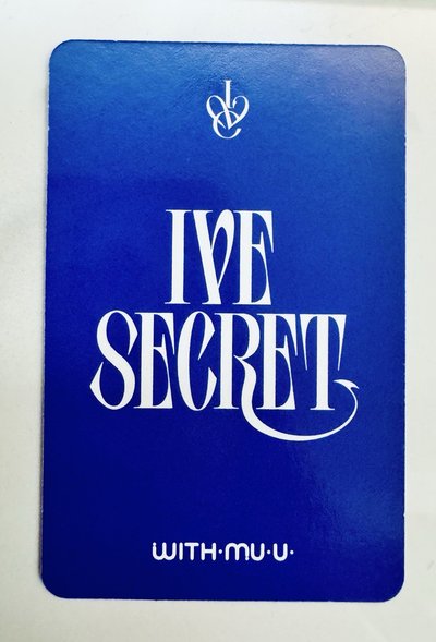 IVE SECRET wm 3.0 簽售卡 瑞