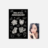 三周年 貼紙 夜光貼紙