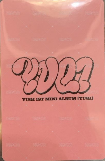 YUQ1 k4 簽售卡 線下簽售1.0 背面