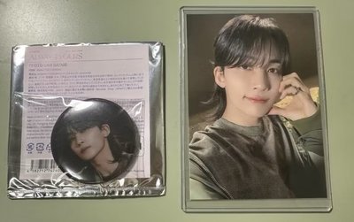 SEVENTEEN 日專 ALWAYS YOURS 淨漢 JEONGHAN 珉奎 Mingyu 特典 生寫真組 徽章