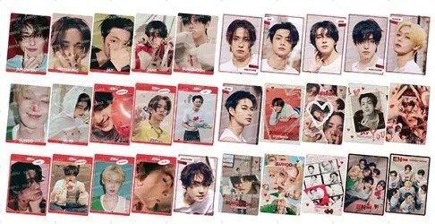 隨機卡 萬代餅乾盲抽小卡 正面