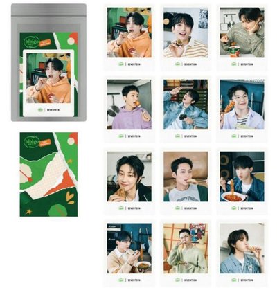 Bibigo 代言卡一套（缺哲）