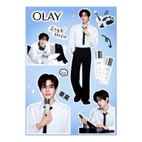 OLAY 貼紙 
