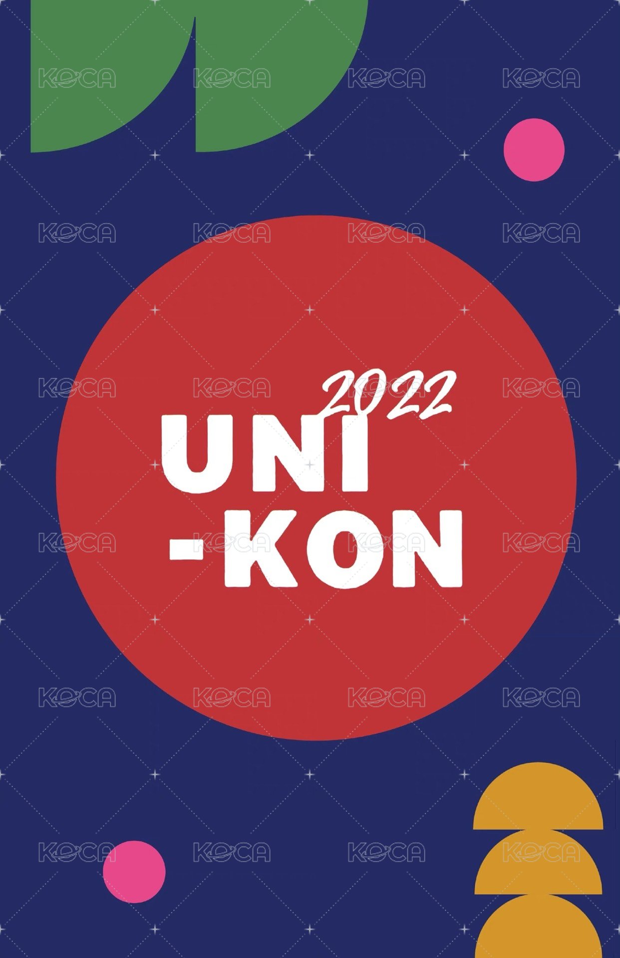 UNI-KON 入場卡 / 場限卡  背面