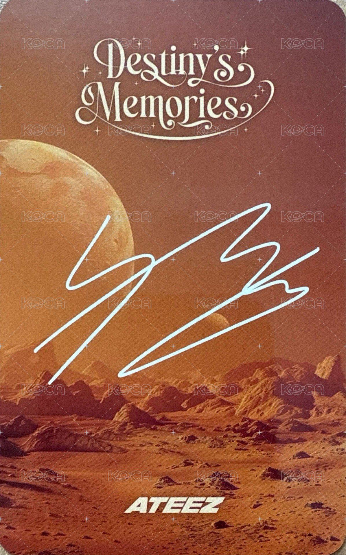 Destiny’s Memories 隨機卡  背面