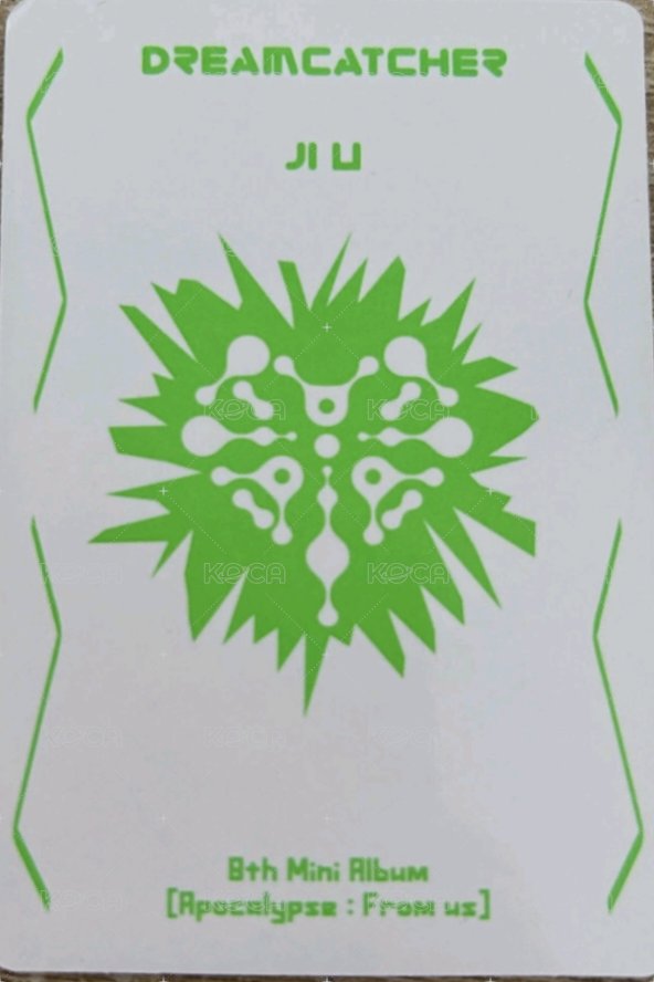 迷你八輯 專輯卡 (限量專專卡) 背面