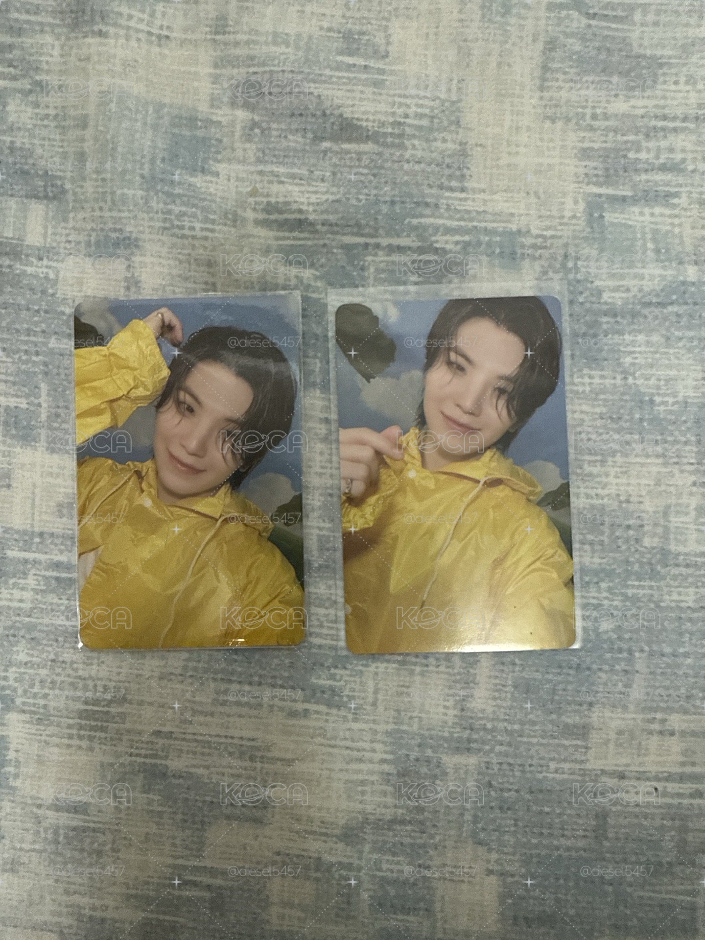 💙勳 迷11 克拉盤 雨衣卡